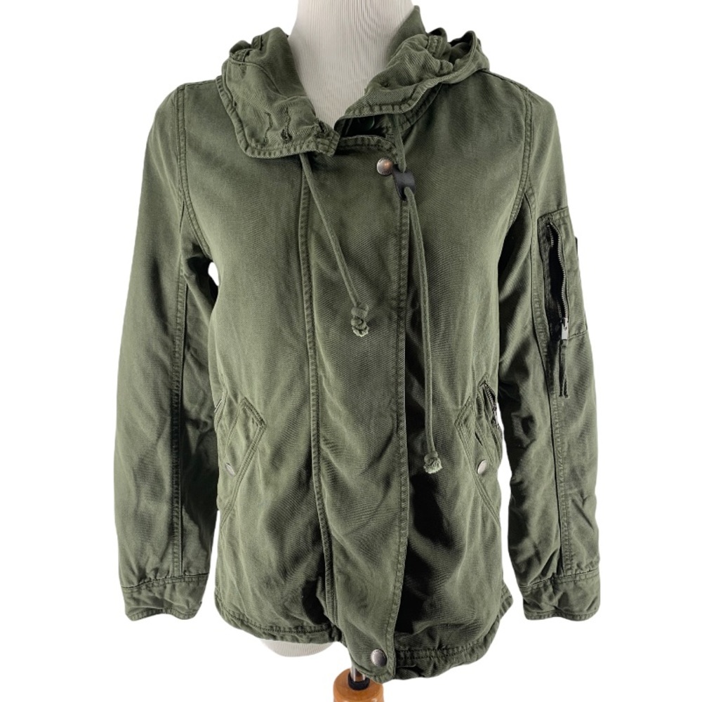 American Eagle Outfitters Olive Green Utility Jacket
